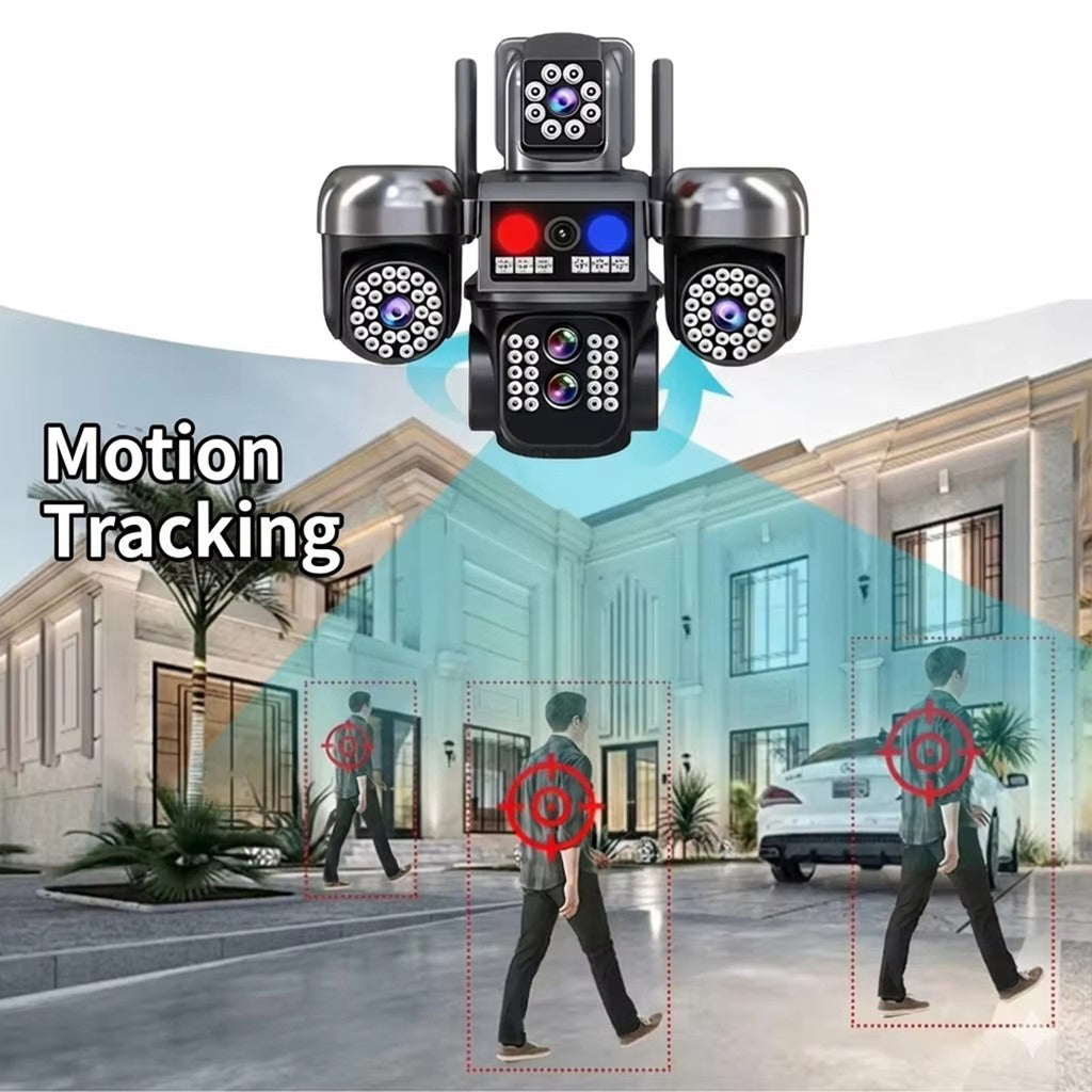 High definition quad zoom camera wireless 360 ° monitor